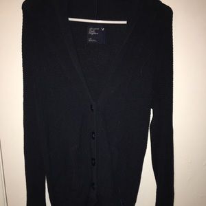Navy cardigan